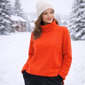 TOMMY HILFIGER FLEECE SWEATER MEDIUM